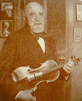 Violinist and pedagogue Leopold Auer in America c.1922