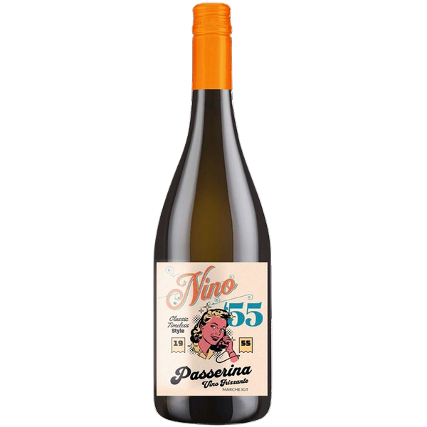 Picture of a wine bottle for the wine call Nino '55