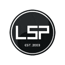 Spinning LSP logo representing professional computer and smartphone repair services.