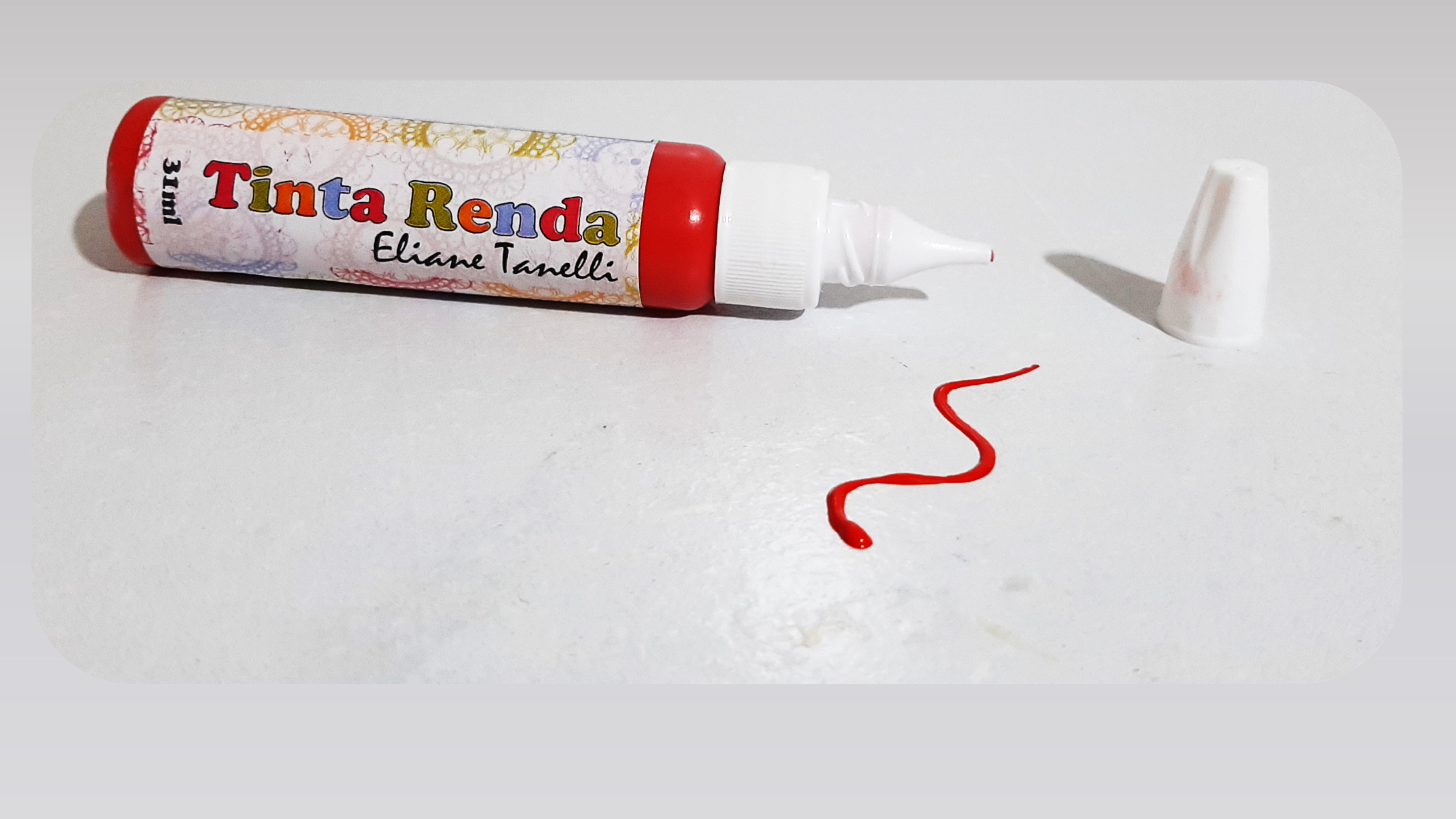 Tinta Renda  Vermelho