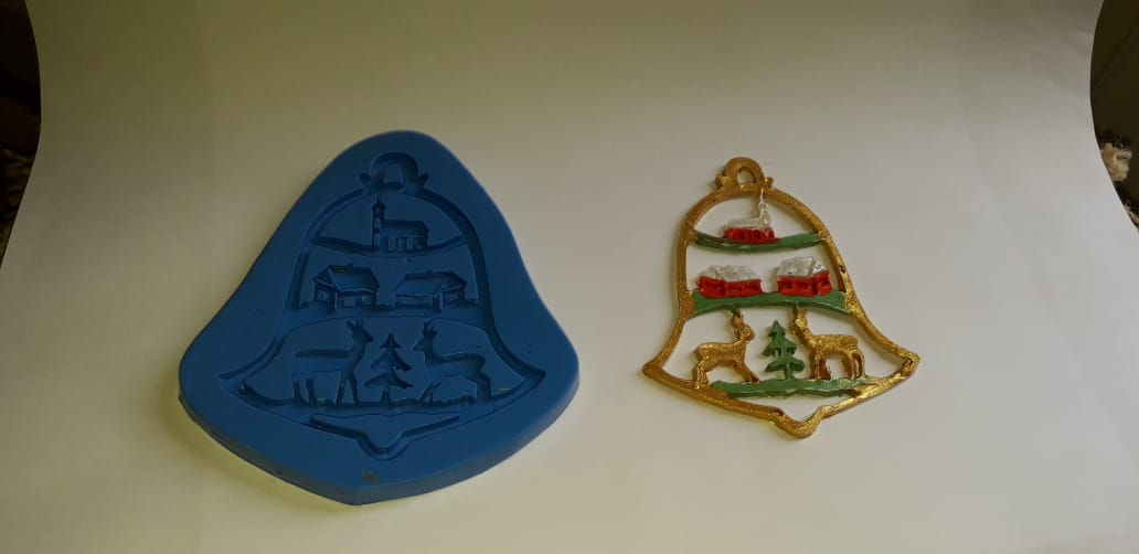 NATAL REF 10 - Molde de Silicone Sino - EXCLUSIVO