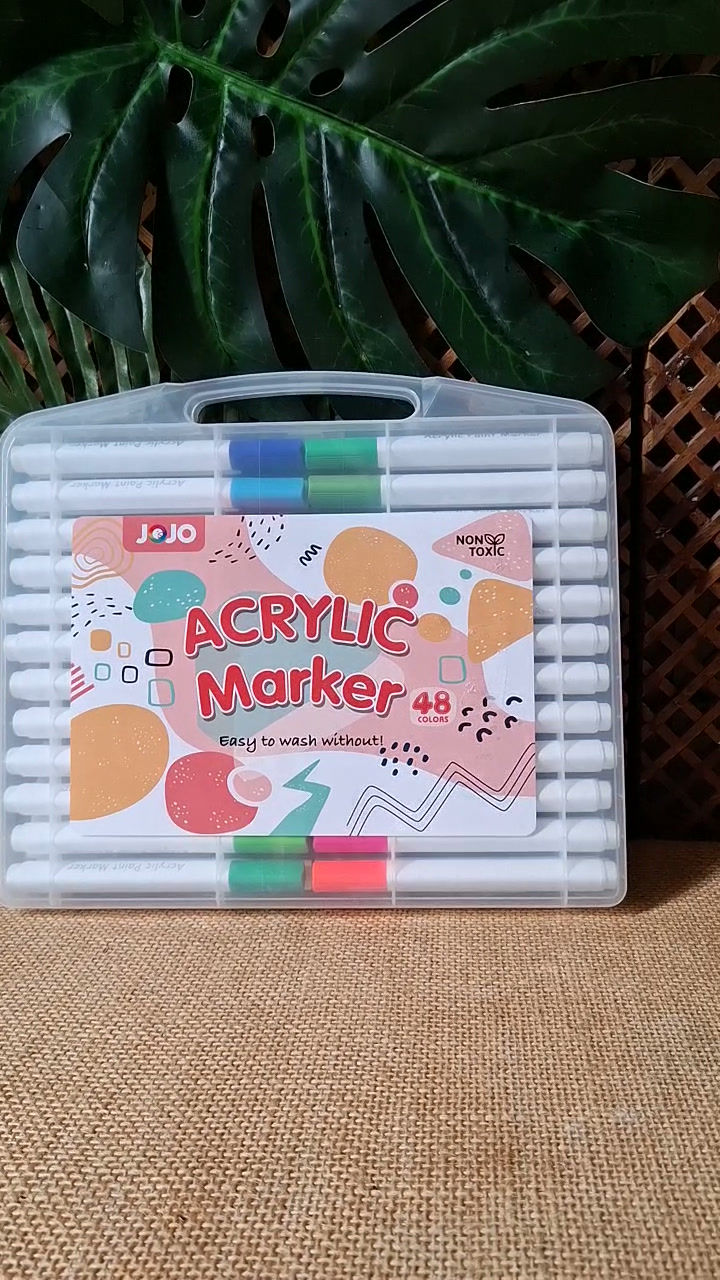 Miniatura: Kit Canetas Acrílicas 48 Cores.