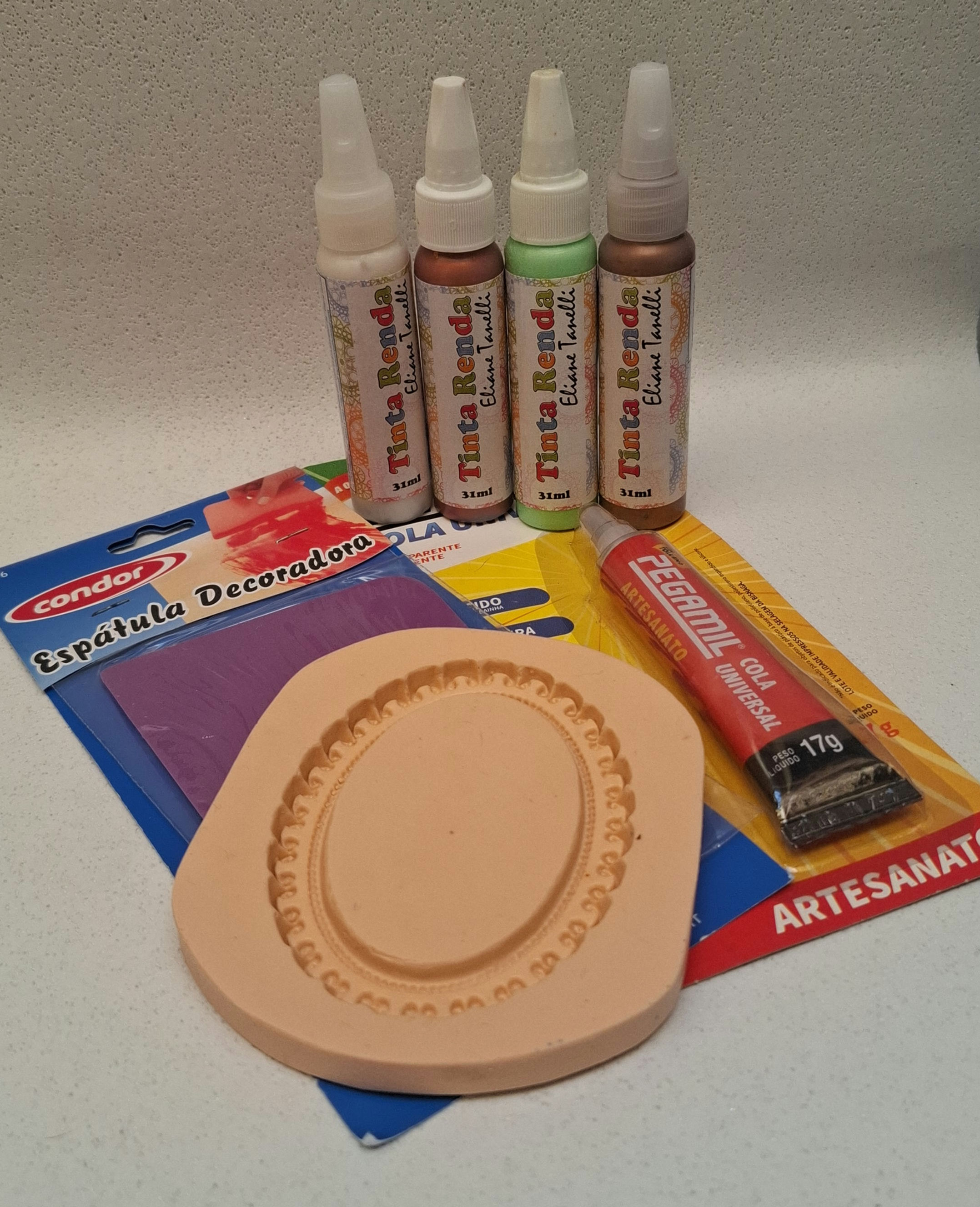 Kit RENDAS MOLDURA BABADO