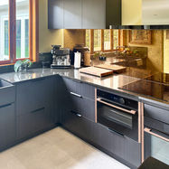 Bronze Antique Mirror splashback