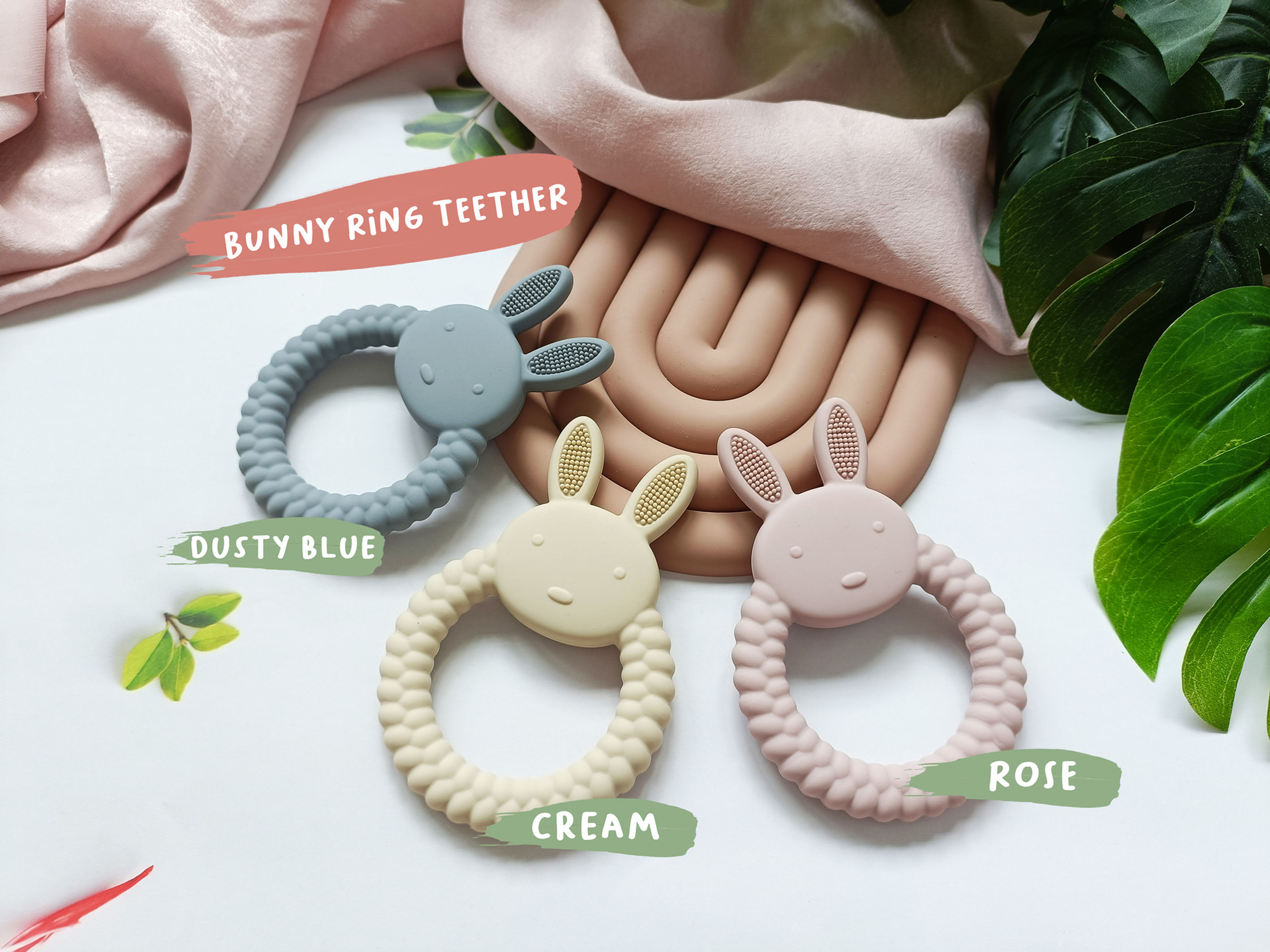 BUNNY RING TEETHER