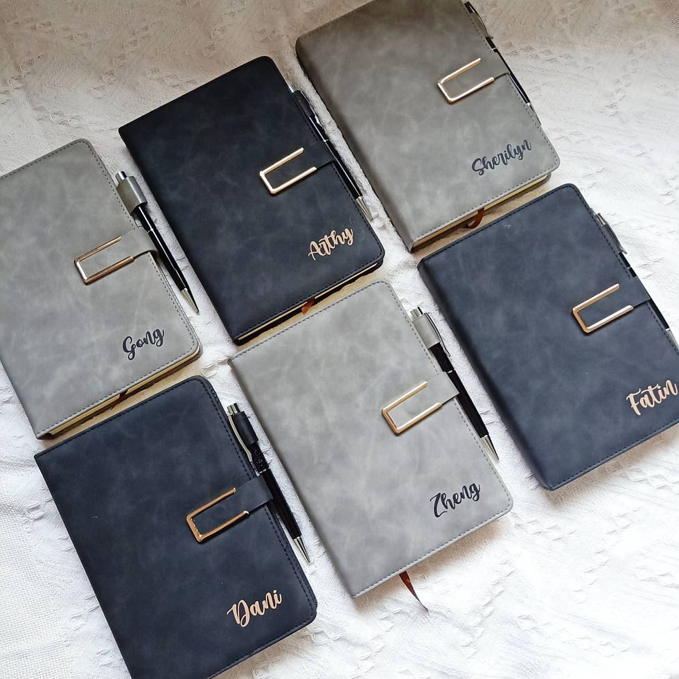 Thumbnail: NOTEBOOK & PEN (BLACK)