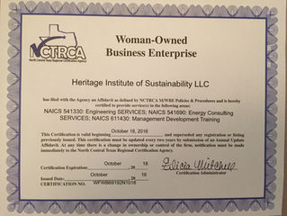 Heritage IOS is M/WBE Certified