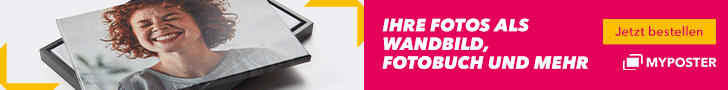 Werbung Banner für myposter