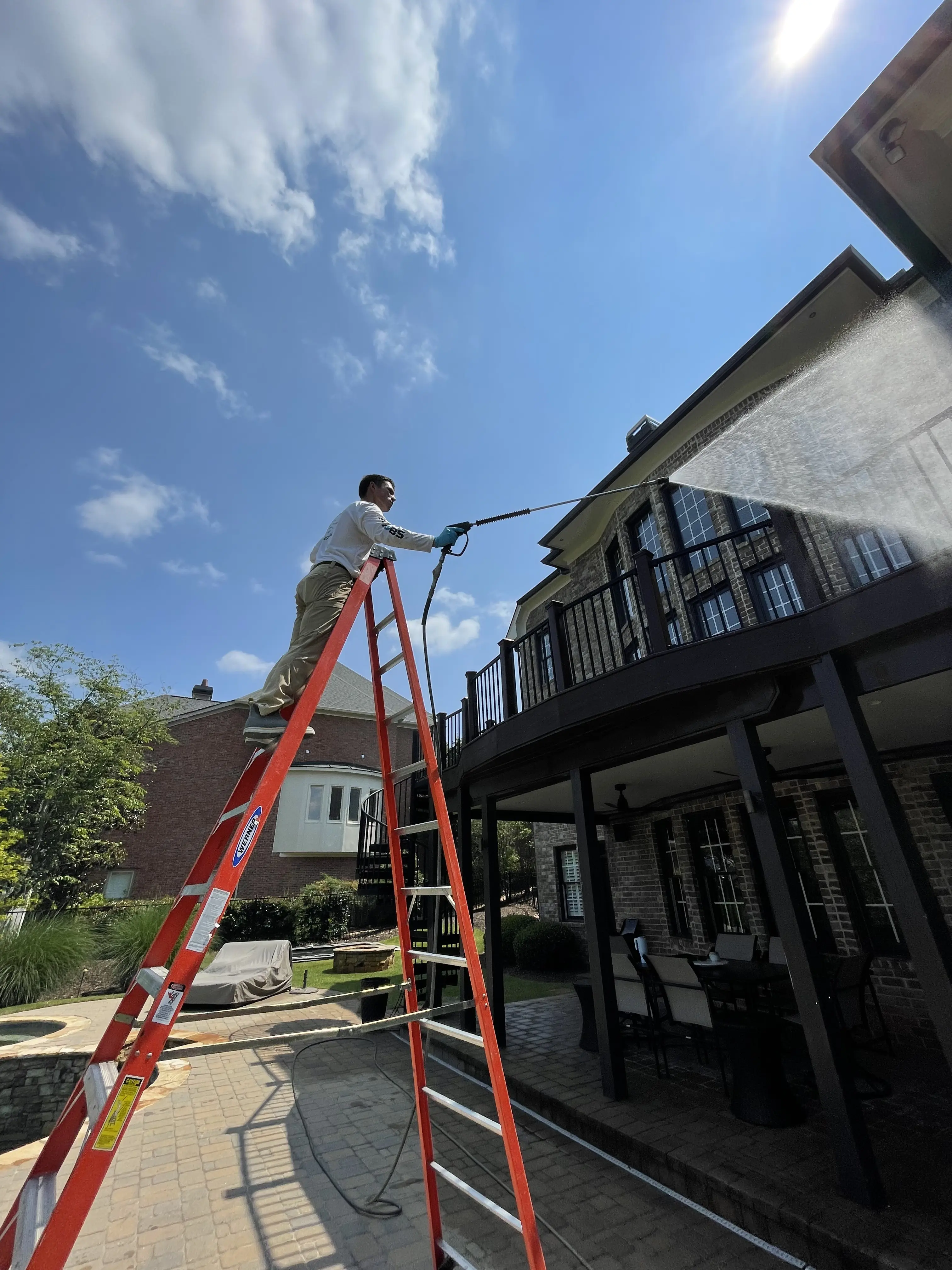 Canton GA Exterior Soft Washing Service