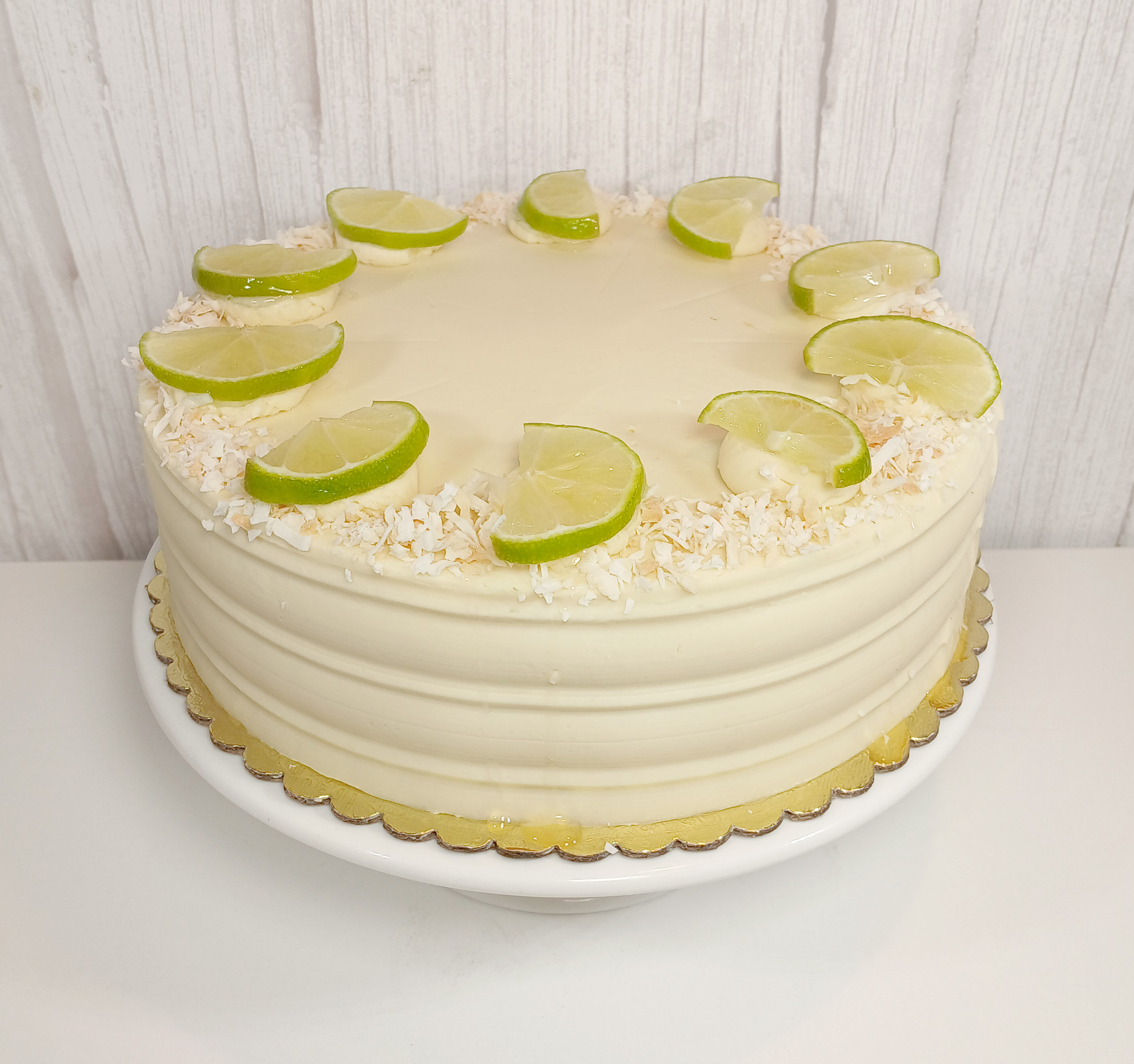 Toasted Coconut Lime Cake*