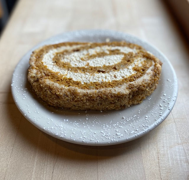 Pumpkin Roulade Slices