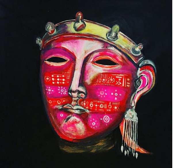 "Dutch/Indian Mask"