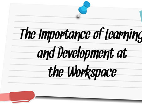 Importance of Learning and Development