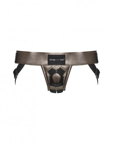 תמונה ממוזערת: STRAP-ON LEATHERETTE CURIOUS רתמת