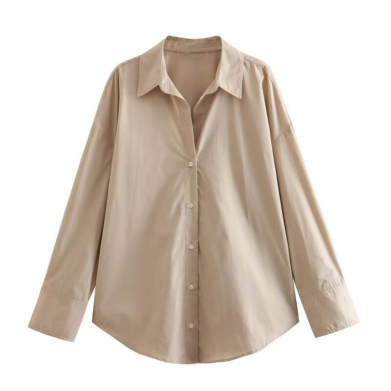 Thumbnail: ETJ 2025 women's spring new Europe-American fashion striped long sleeve lapel lo