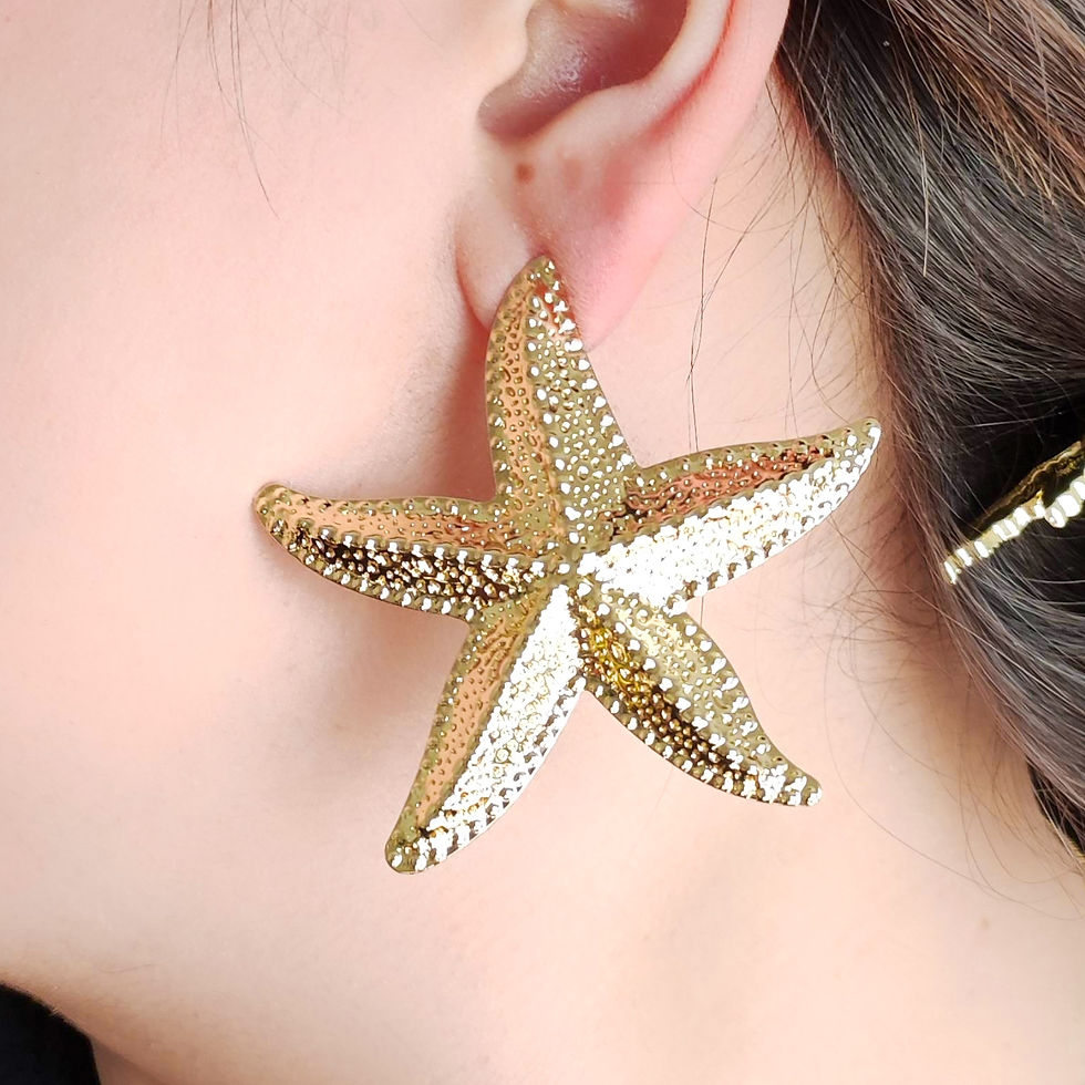 Miniatura: PENDIENTES ESTRELLA DE MAR