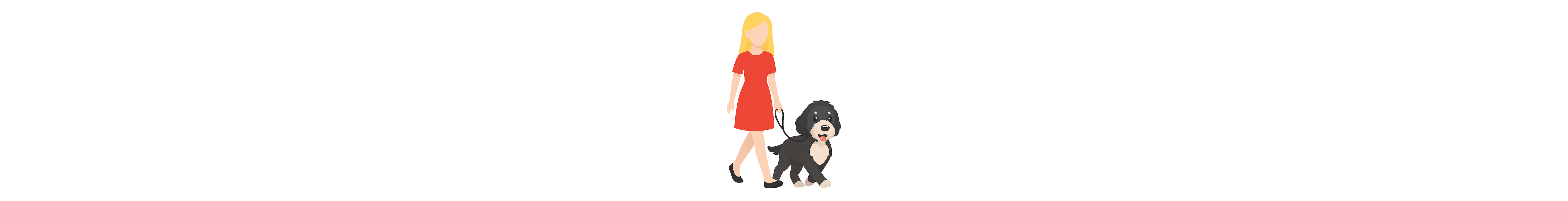 Private Dog Walk icon background