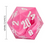 Thumbnail: Giant acrylic D20 (55 mm) - Bubble Gum pink