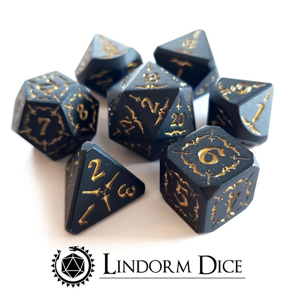 Thumbnail: Metal dice - Gothic souls