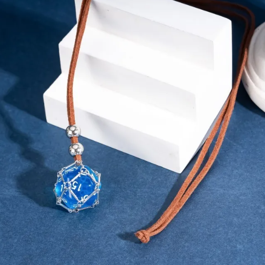 Miniatyrbild: D20 connect necklace - blue