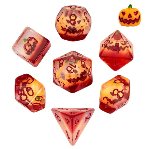 Inclusion pumpkin dice