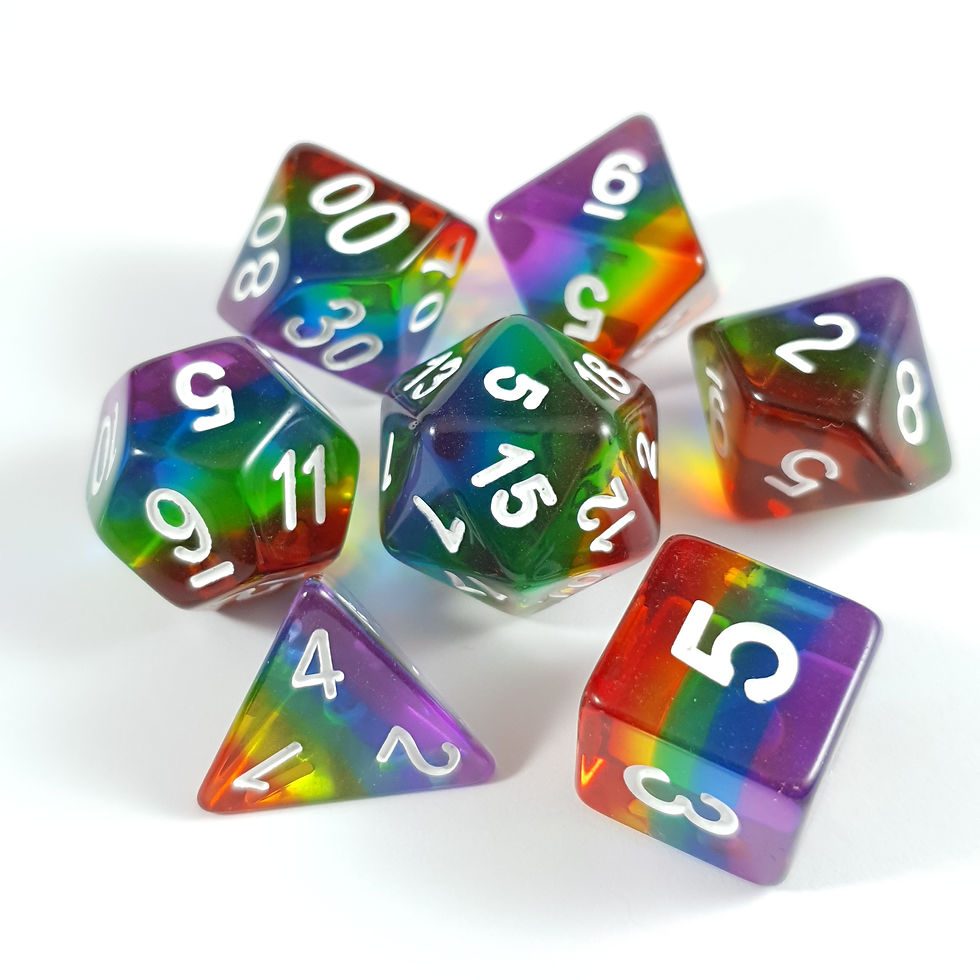 Thumbnail: Rays of pride -Rainbow layered