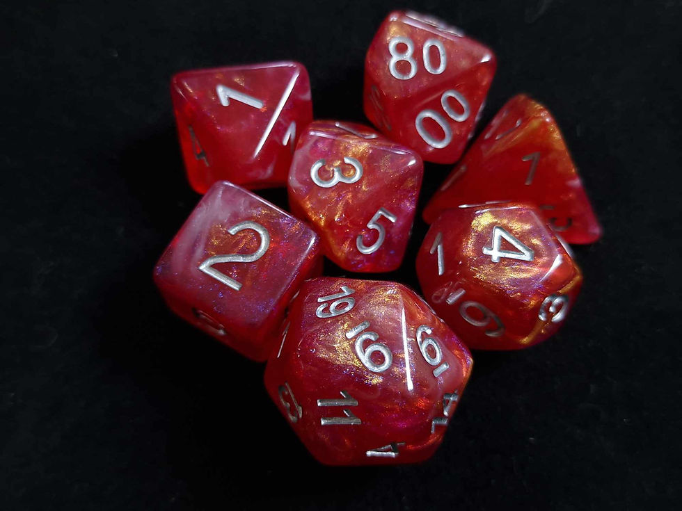 Thumbnail: Lindorm Dice A short rest dice - Meadow Blossoms