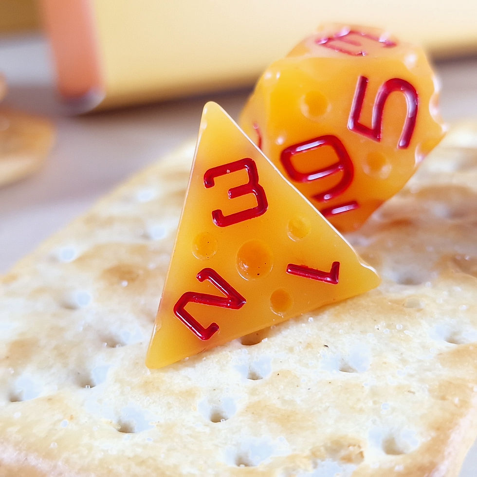 Thumbnail: Cheese dice - resin