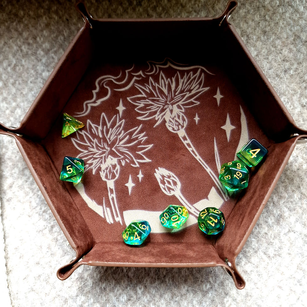 Thumbnail: Dice tray - Corn flowers