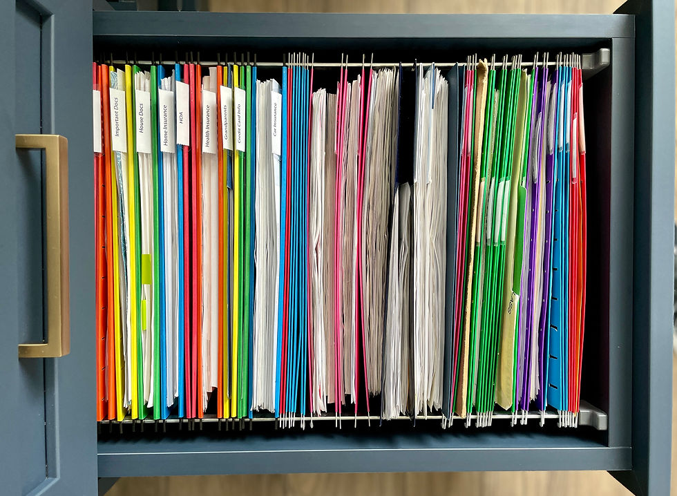 Paperwork organization