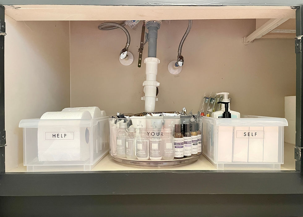 Guest room and bath room organizer in Houston TX