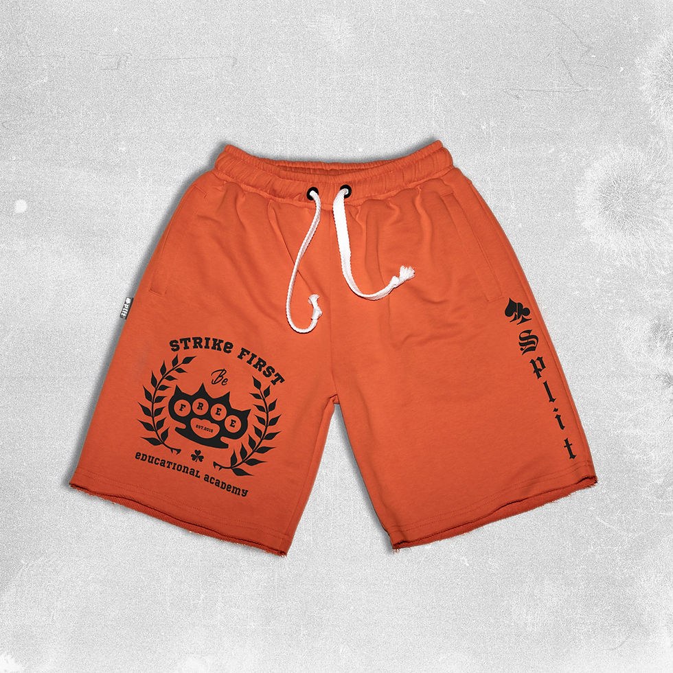 Thumbnail: Strike first shorts "orange"