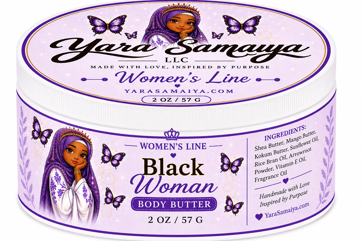 Black Woman Body Butter