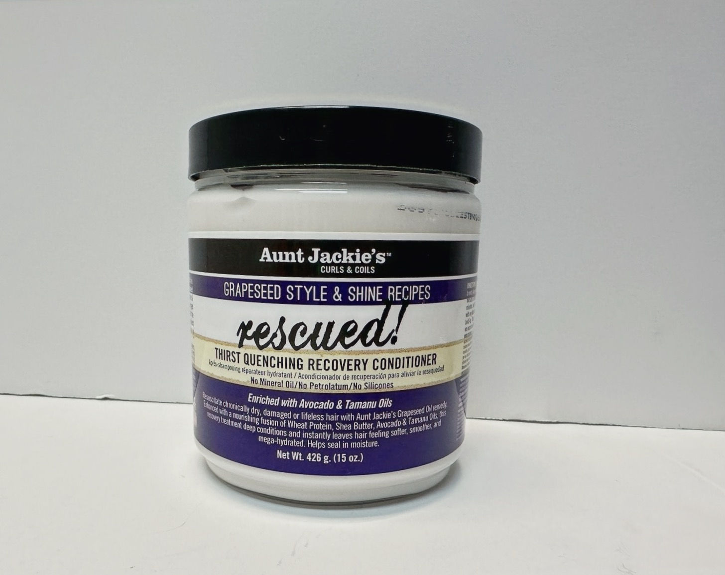 Aunt Jackie's Rescued Thirst Quenching Recovery Conditioner 15 oz.