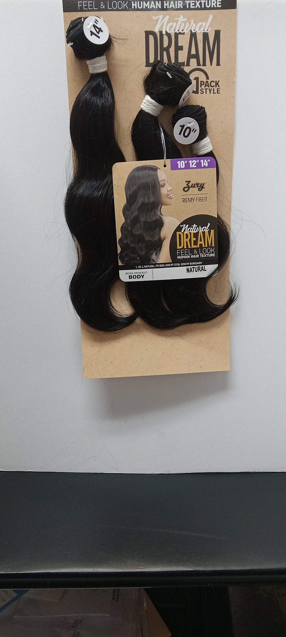 Thumbnail: Zury Natural Dream 10" 12" 14" Style: Multi Body