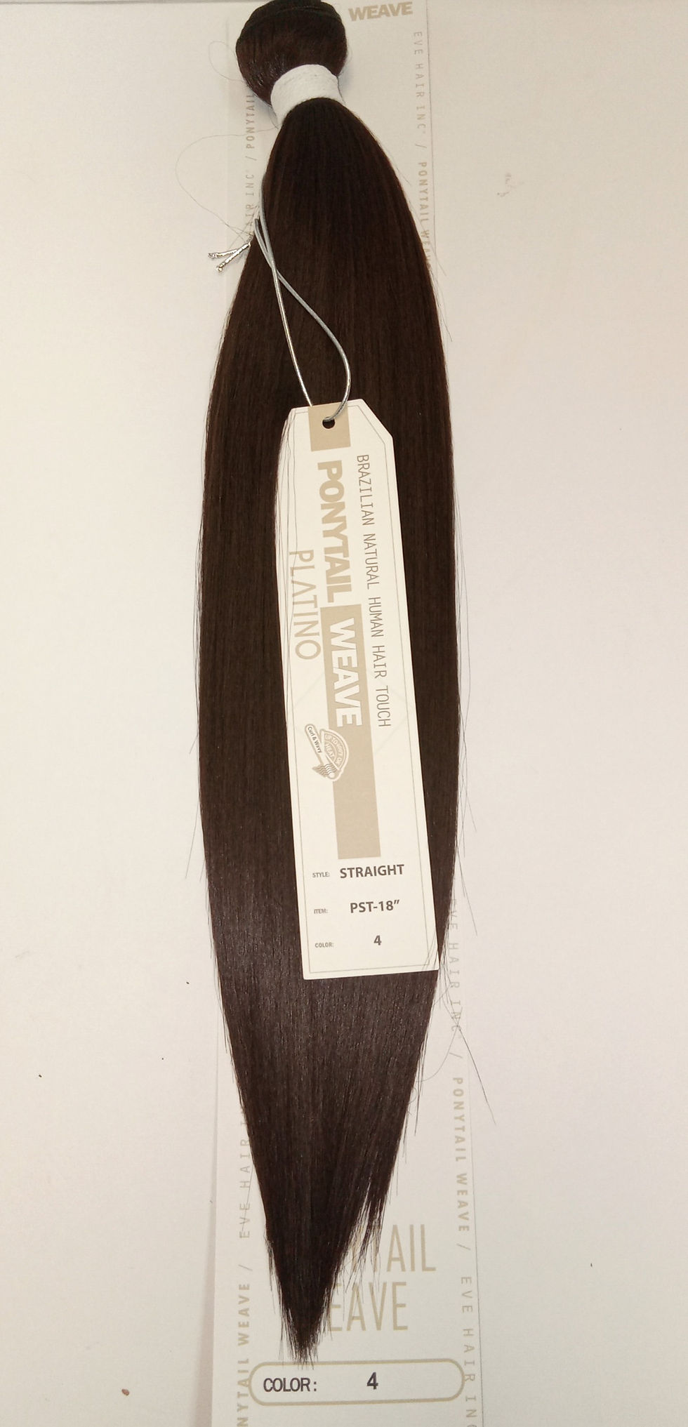 Thumbnail: Ponytail weave plantino Style Straight 24"