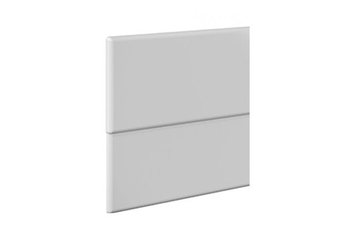 Vitra Modern White Acrylic End Bath Panel