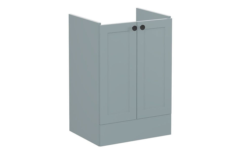 Thumbnail: VitrA Root Classic 60cm 2 Door Floor Standing fjord green