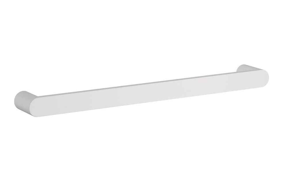 VitrA Root Flat Bar Handle - Matt White