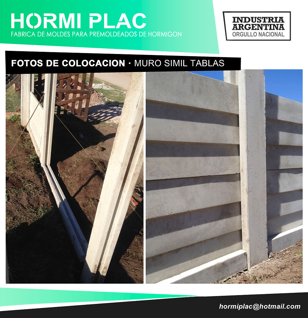 PLACAS SIMIL TABLA hormiplac