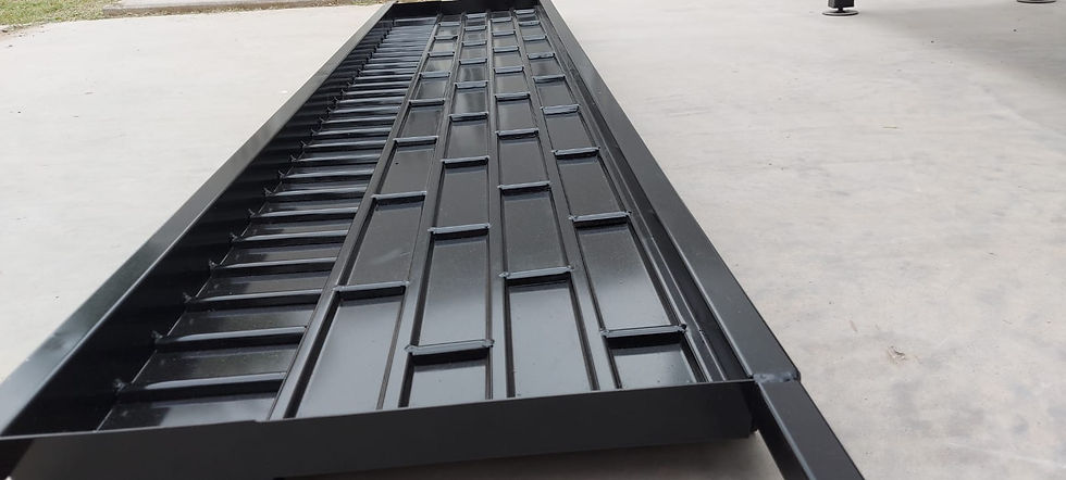 Molde placa símil ladrillo terminación superior