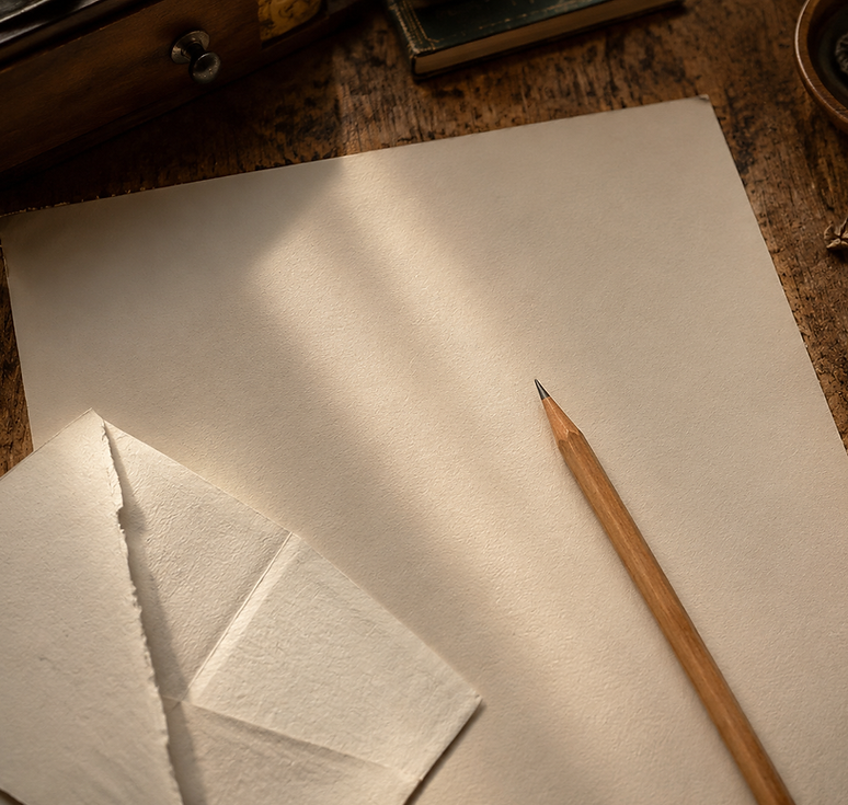 Paper and pencil for P homepage letters.png