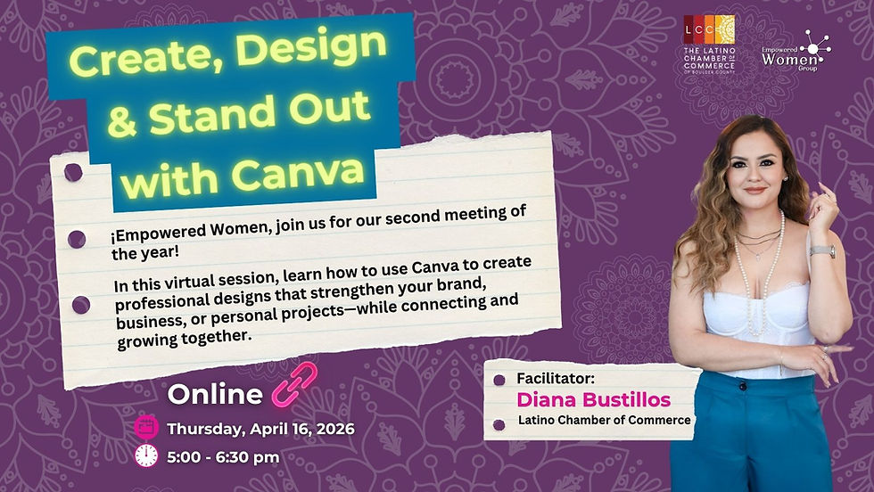 Crea, Diseña & Destaca con Canva