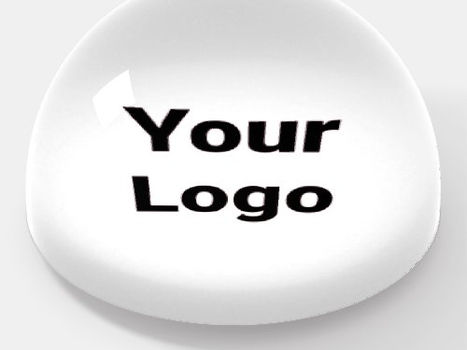 Big Deals! Simple elegant custom logo here company paperweight