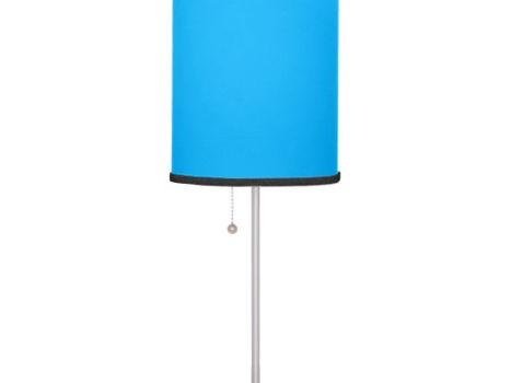 Hot Deals! coastal tropical black blue cottagecore table lamp