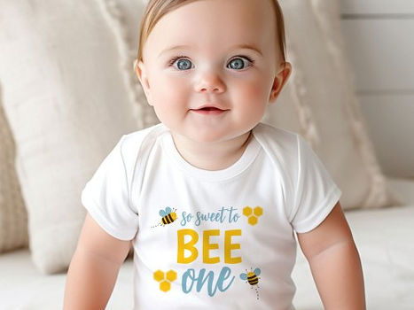 Best Price! So Sweet To Bee One 1st Birthday Baby Bodysuit