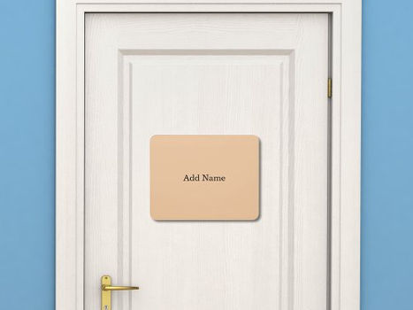 Hot Deals! Kid's Bedroom Modern Room Door Sign Add Photo