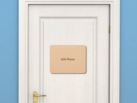 Hot Deals! Kid's Bedroom Modern Room Door Sign Add Photo