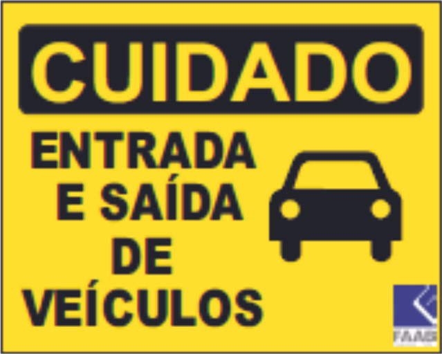 Miniatura: PLACA DE SINALZIAÇÃO DE OBRAS (PVC 1mm)