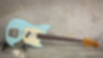 765 Squier Mustang Bass Aged D.Blue